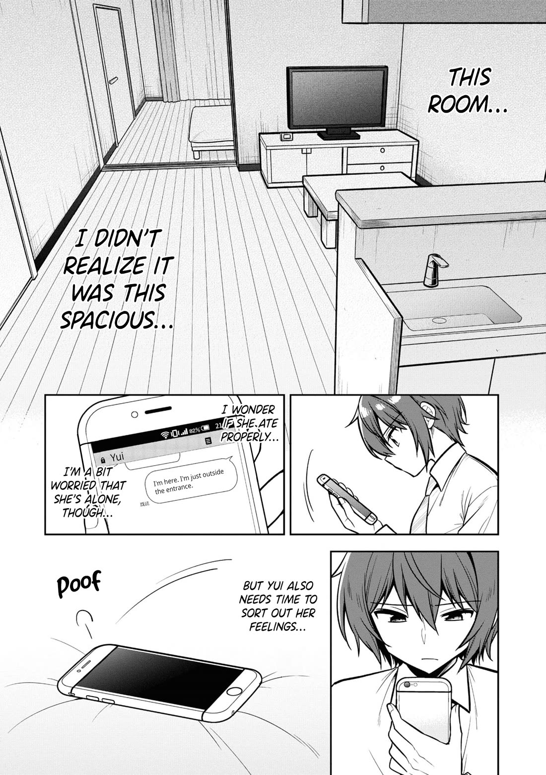 I Spoiled the Kuudere Next to Me and Gave Her the Key to my Home chapter 12 page 8