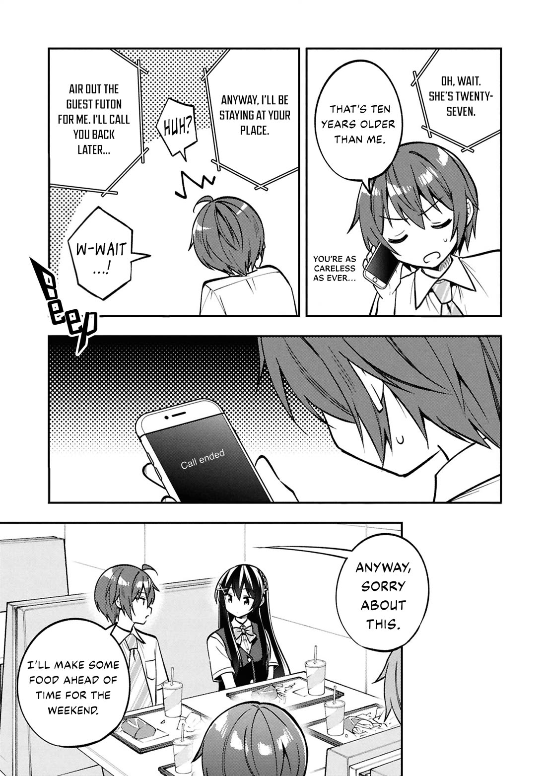 I Spoiled the Kuudere Next to Me and Gave Her the Key to my Home chapter 37 page 16