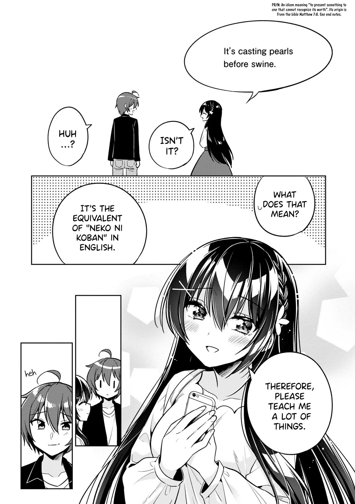 I Spoiled the Kuudere Next to Me and Gave Her the Key to my Home chapter 4 page 20