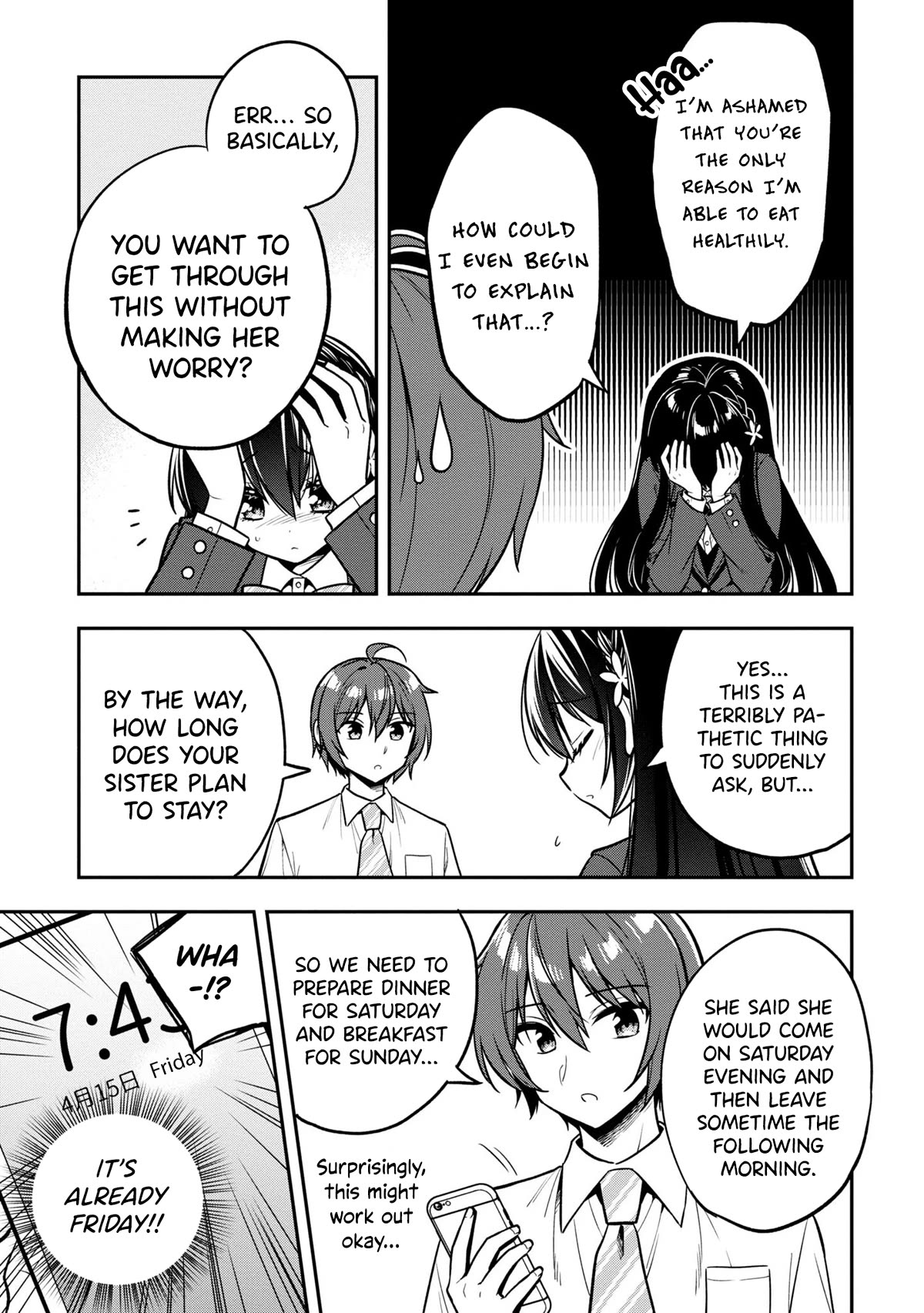 I Spoiled the Kuudere Next to Me and Gave Her the Key to my Home chapter 8 page 6