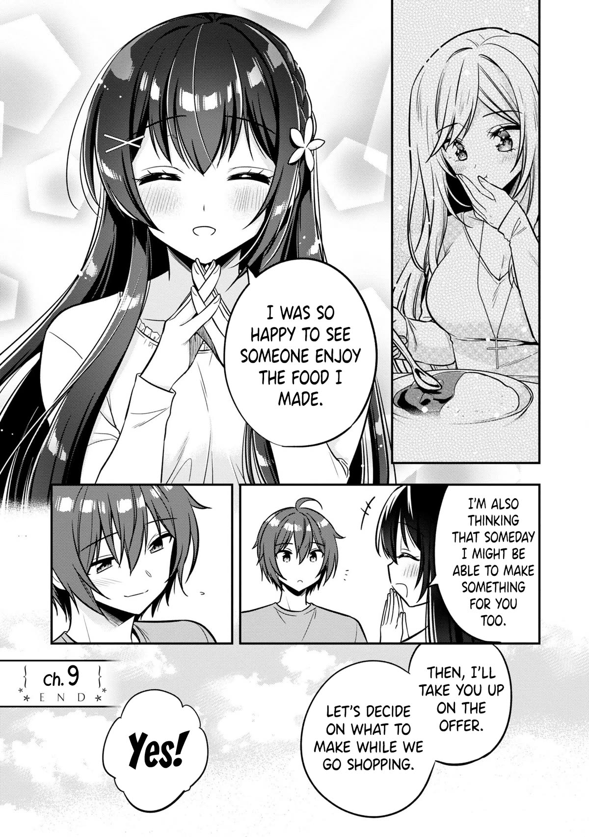 I Spoiled the Kuudere Next to Me and Gave Her the Key to my Home chapter 9 page 34