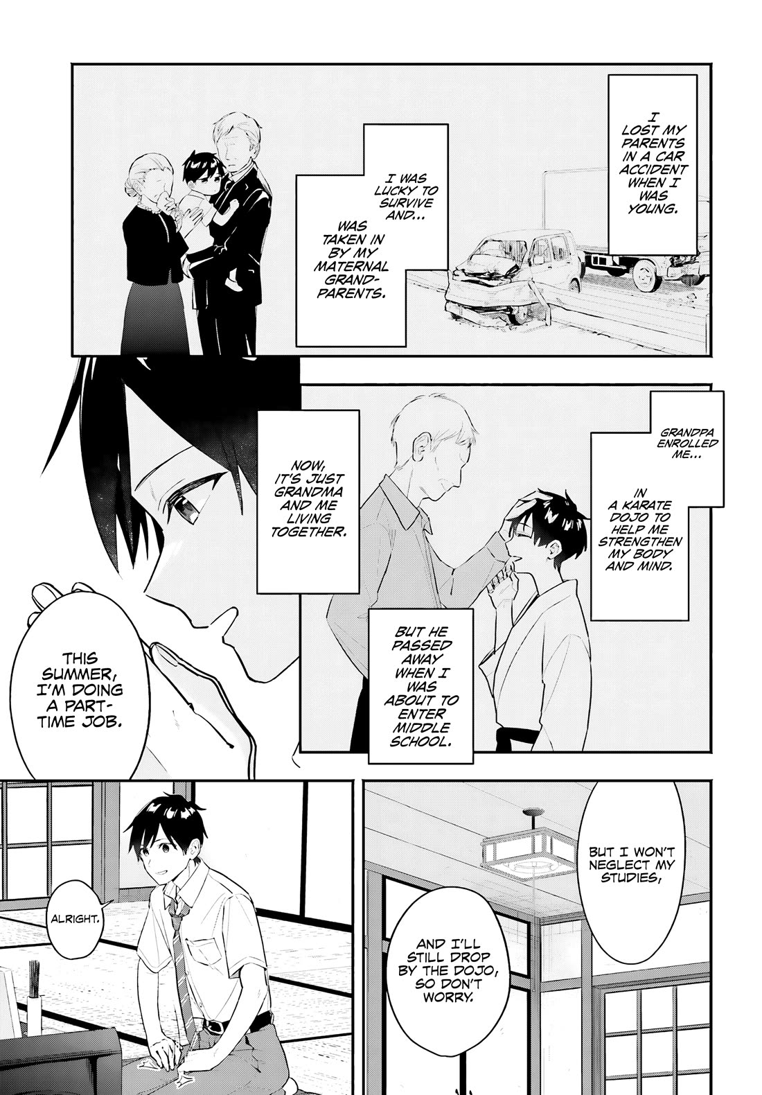 I Started Working a Housekeeping Job and Ended up Being Liked by the Family of the Most Beautiful Girl in School chapter 1 page 11