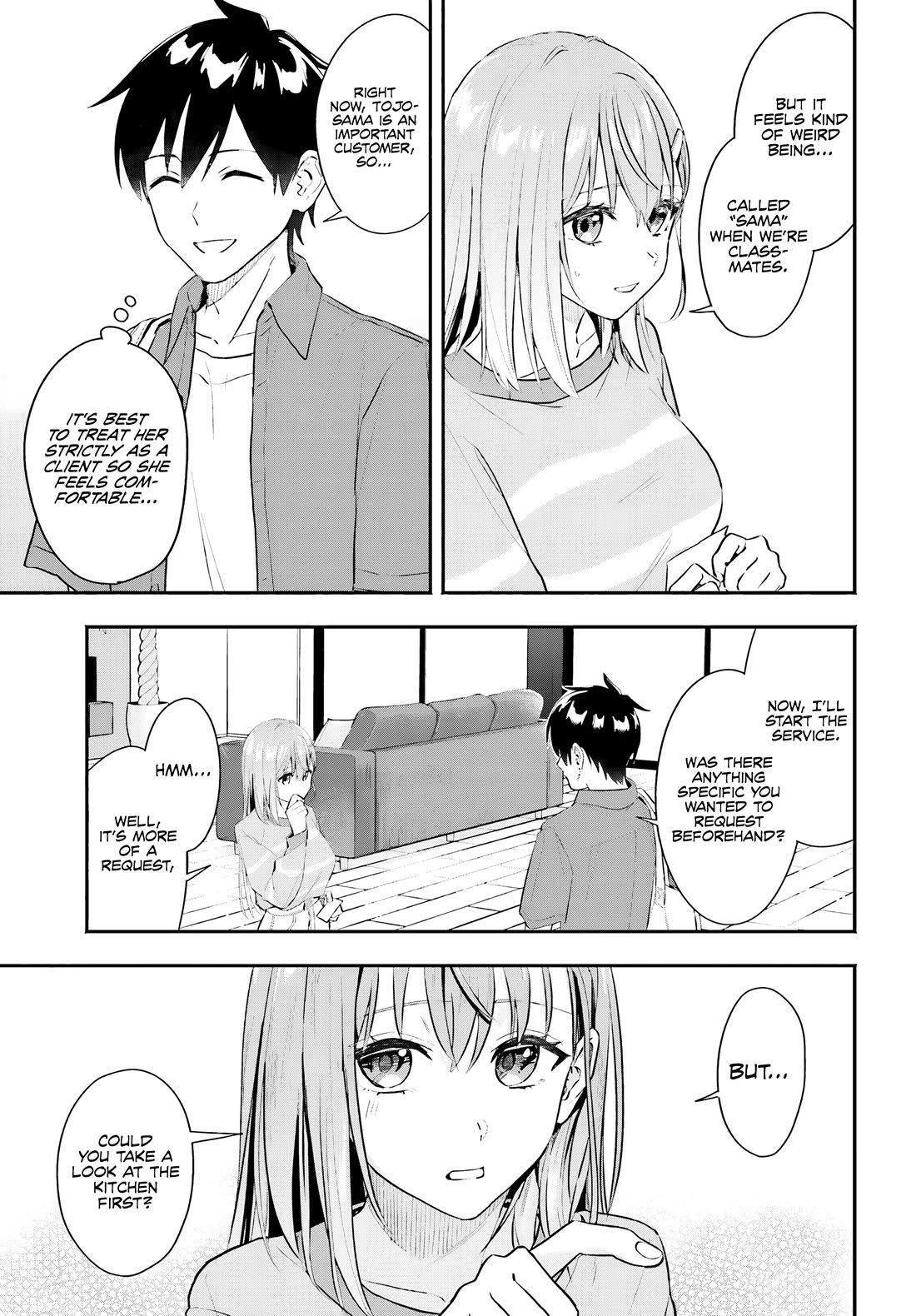 I Started Working a Housekeeping Job and Ended up Being Liked by the Family of the Most Beautiful Girl in School chapter 1 page 29