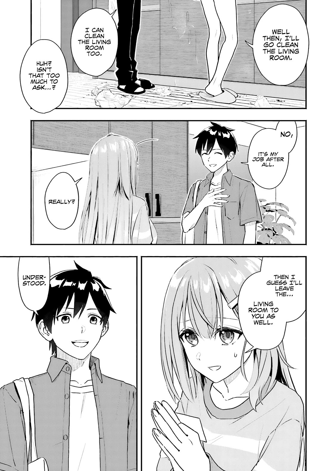 I Started Working a Housekeeping Job and Ended up Being Liked by the Family of the Most Beautiful Girl in School chapter 1 page 31