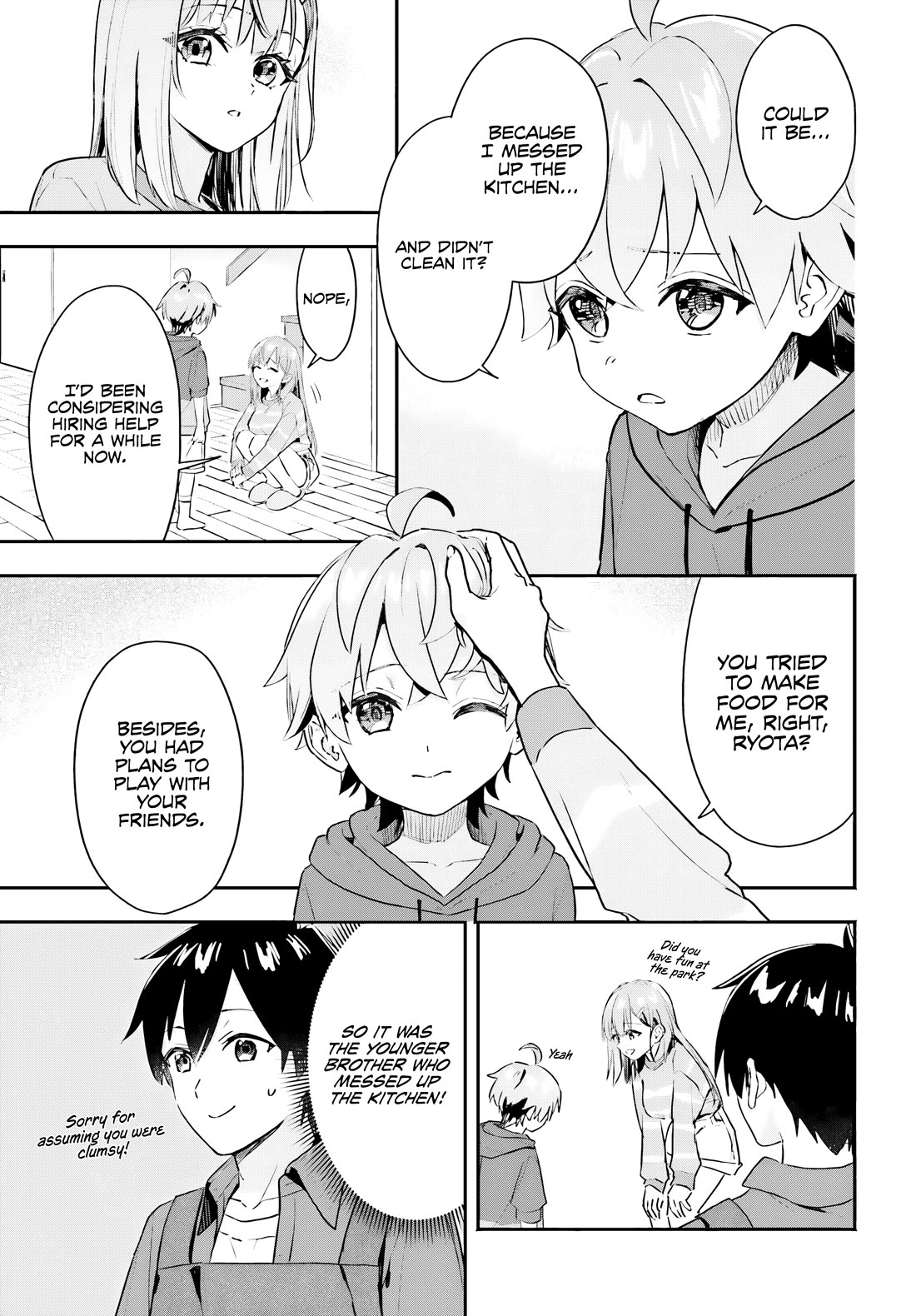 I Started Working a Housekeeping Job and Ended up Being Liked by the Family of the Most Beautiful Girl in School chapter 2 page 10
