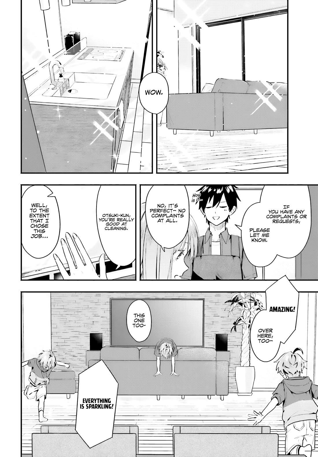 I Started Working a Housekeeping Job and Ended up Being Liked by the Family of the Most Beautiful Girl in School chapter 2 page 13