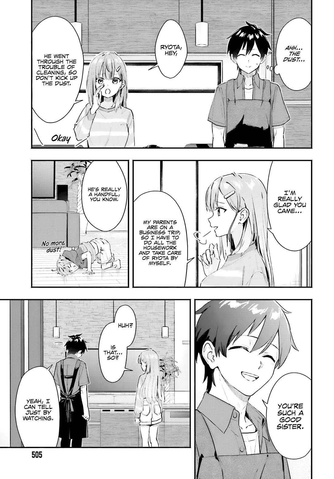 I Started Working a Housekeeping Job and Ended up Being Liked by the Family of the Most Beautiful Girl in School chapter 2 page 14