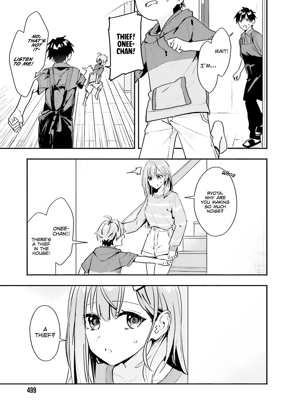 I Started Working a Housekeeping Job and Ended up Being Liked by the Family of the Most Beautiful Girl in School chapter 2 page 8