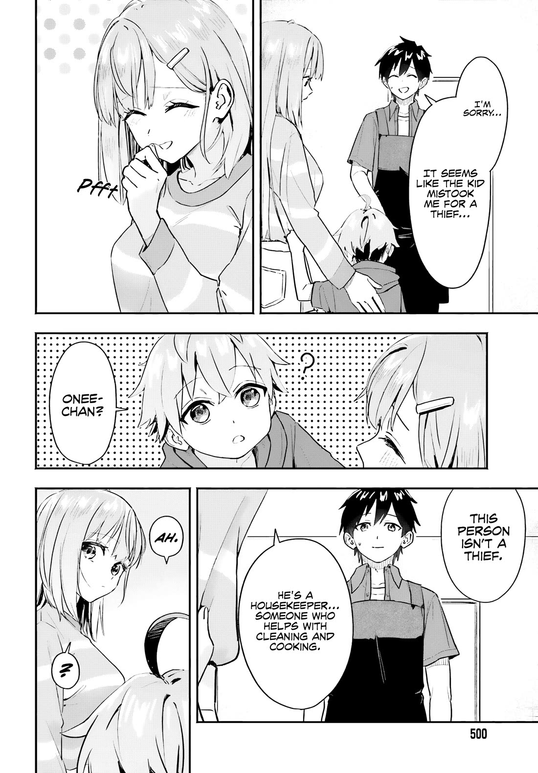 I Started Working a Housekeeping Job and Ended up Being Liked by the Family of the Most Beautiful Girl in School chapter 2 page 9