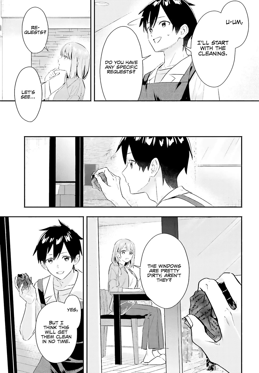 I Started Working a Housekeeping Job and Ended up Being Liked by the Family of the Most Beautiful Girl in School chapter 4 page 12