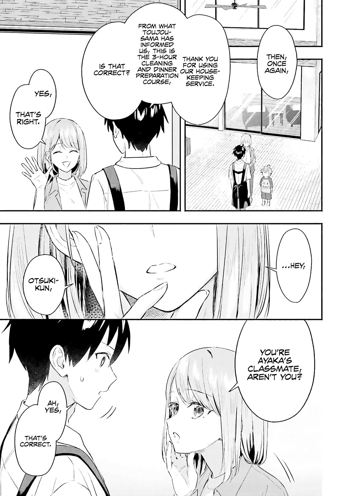 I Started Working a Housekeeping Job and Ended up Being Liked by the Family of the Most Beautiful Girl in School chapter 4 page 6