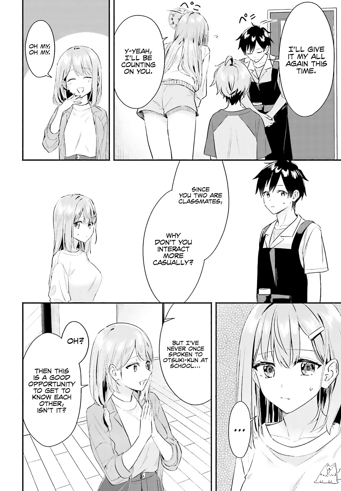 I Started Working a Housekeeping Job and Ended up Being Liked by the Family of the Most Beautiful Girl in School chapter 4 page 9