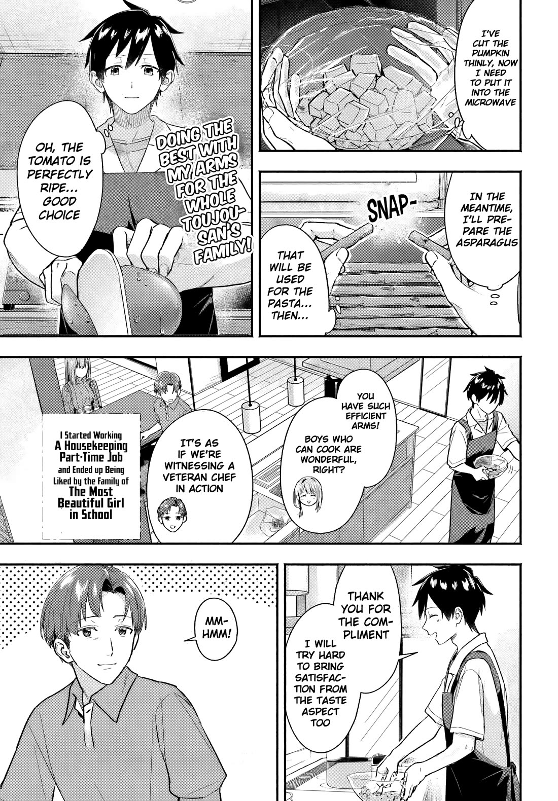 I Started Working a Housekeeping Job and Ended up Being Liked by the Family of the Most Beautiful Girl in School chapter 5 page 18