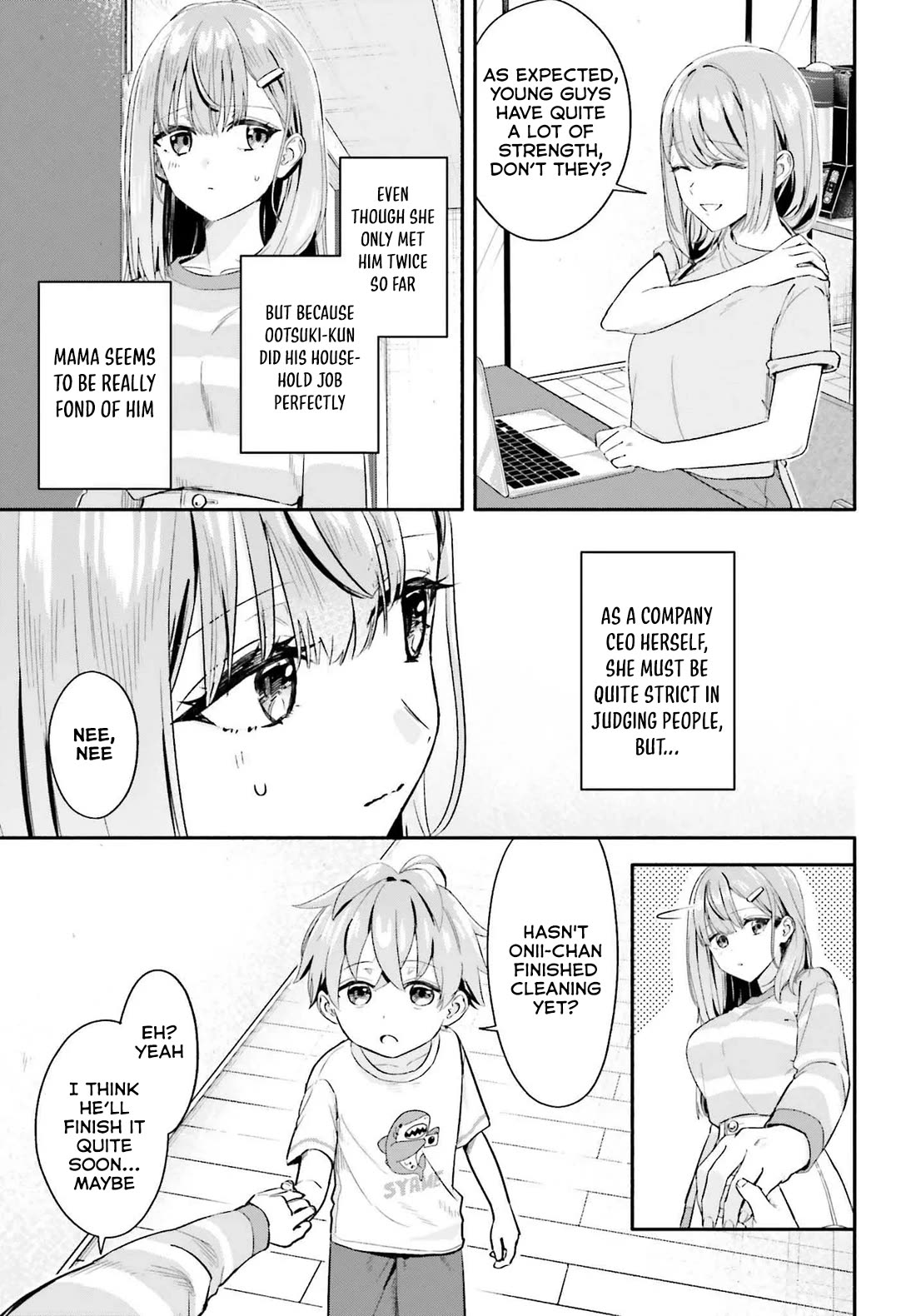 I Started Working a Housekeeping Job and Ended up Being Liked by the Family of the Most Beautiful Girl in School chapter 7 page 8