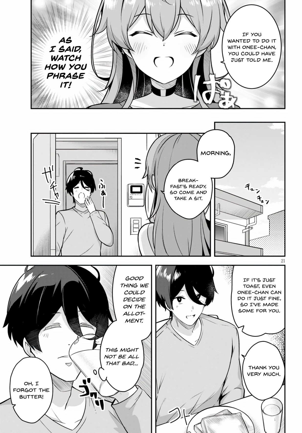 I Suddenly Have an "Older" Sister! chapter 2 page 22