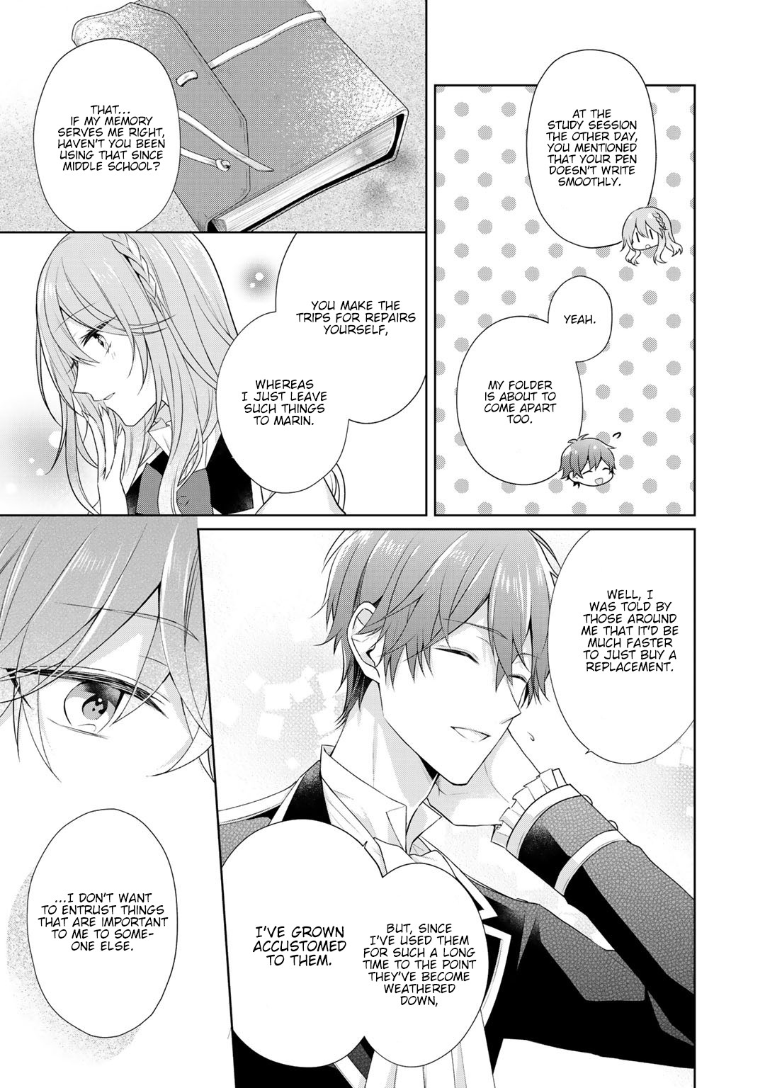 I Swear I Won't Bother You Again! chapter 12.1 page 12