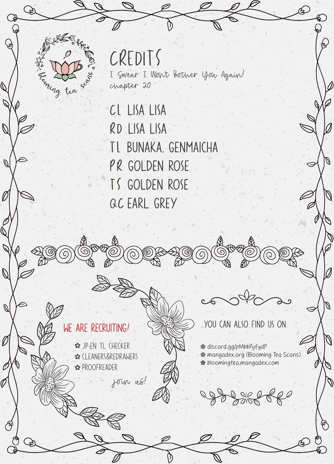 I Swear I Won't Bother You Again! chapter 20 page 19