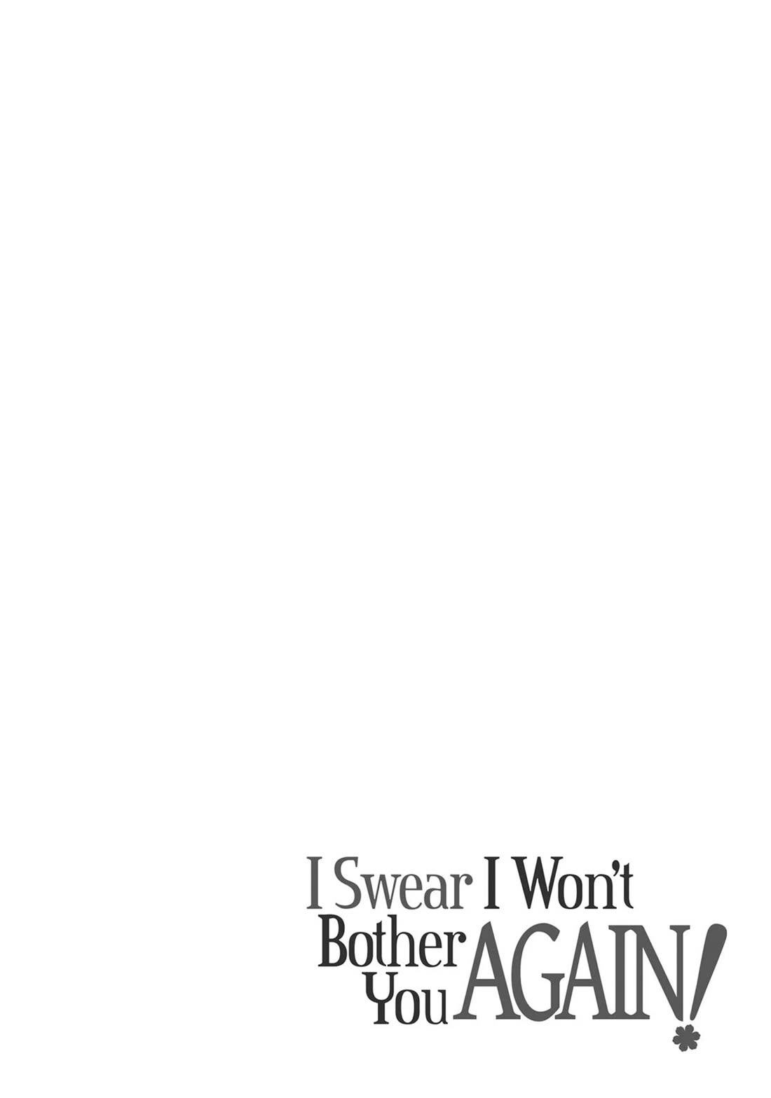 I Swear I Won't Bother You Again! chapter 25 page 30