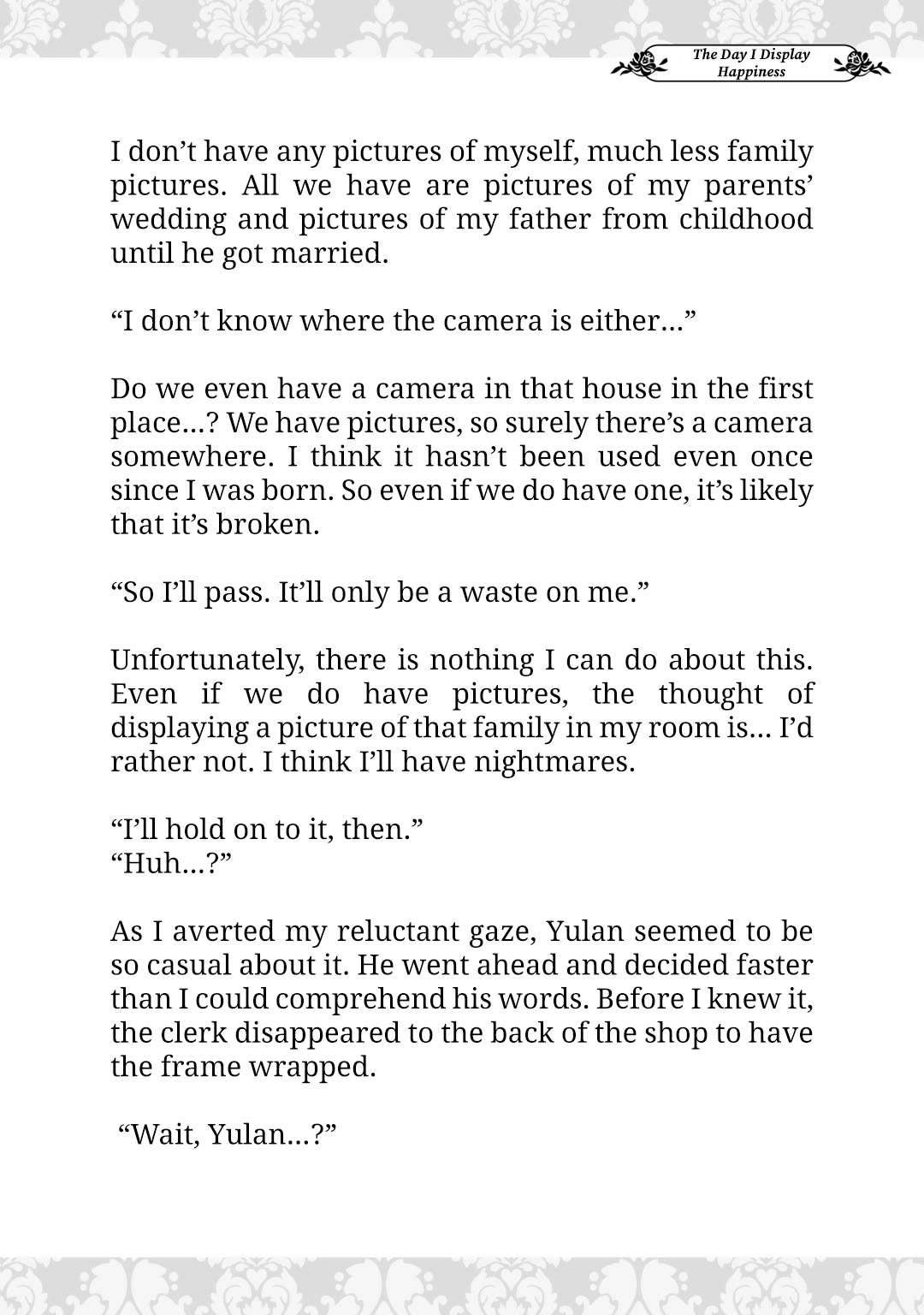 I Swear I Won't Bother You Again! chapter 5.5 page 21