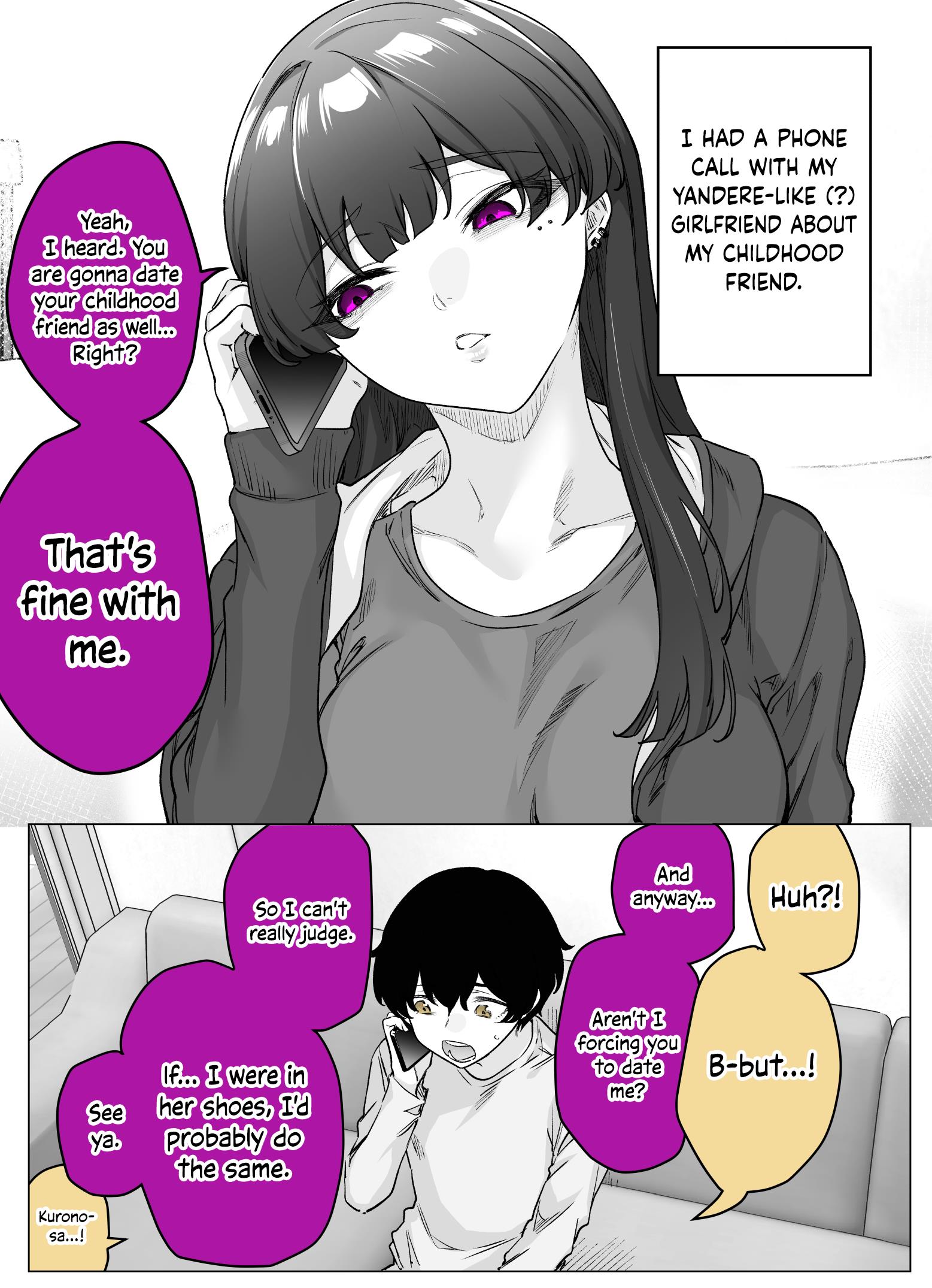 I Thought She Was a Yandere, but Apparently She’s Even Worse chapter 37 page 1