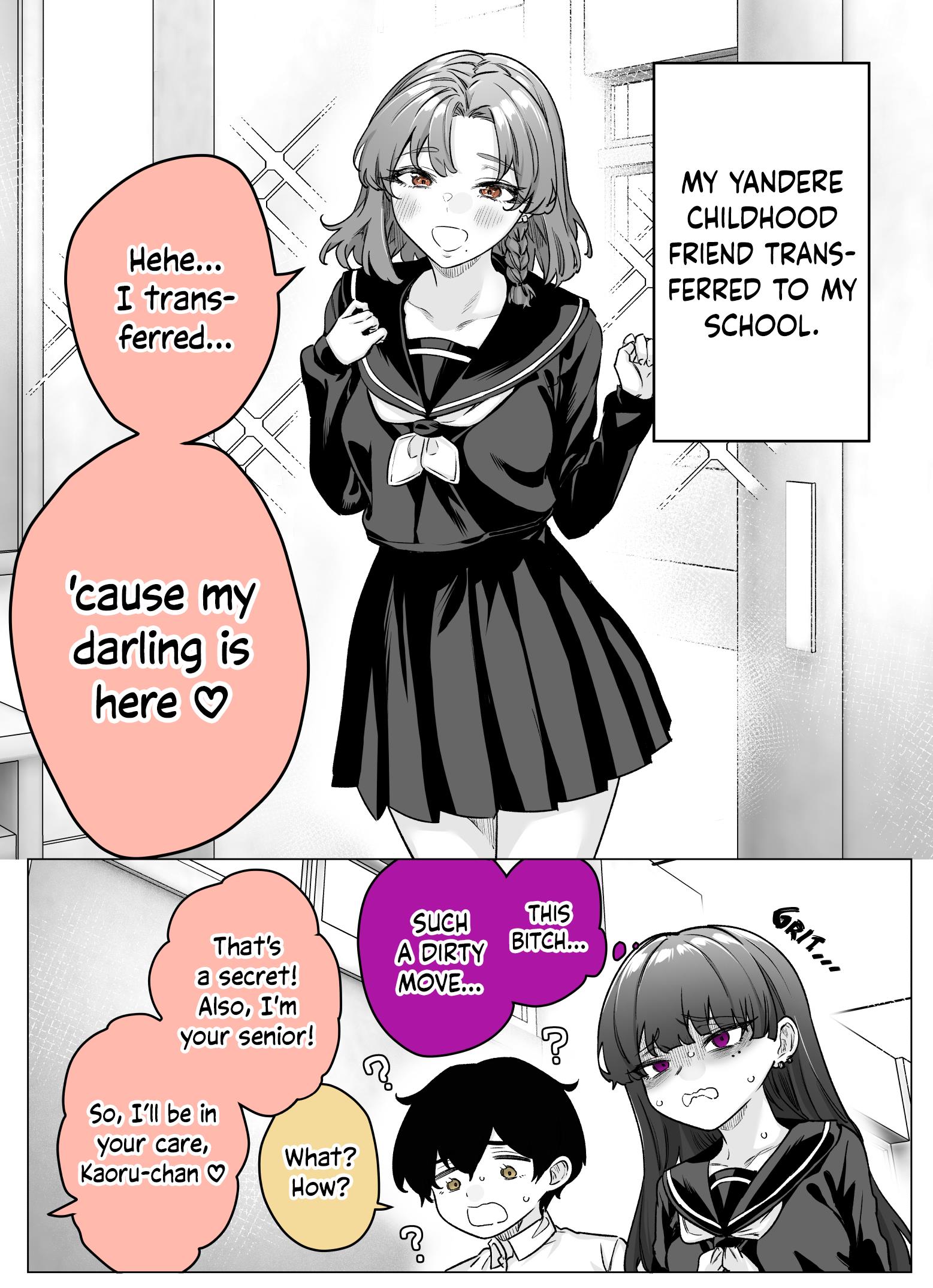 I Thought She Was a Yandere, but Apparently She’s Even Worse chapter 38 page 1
