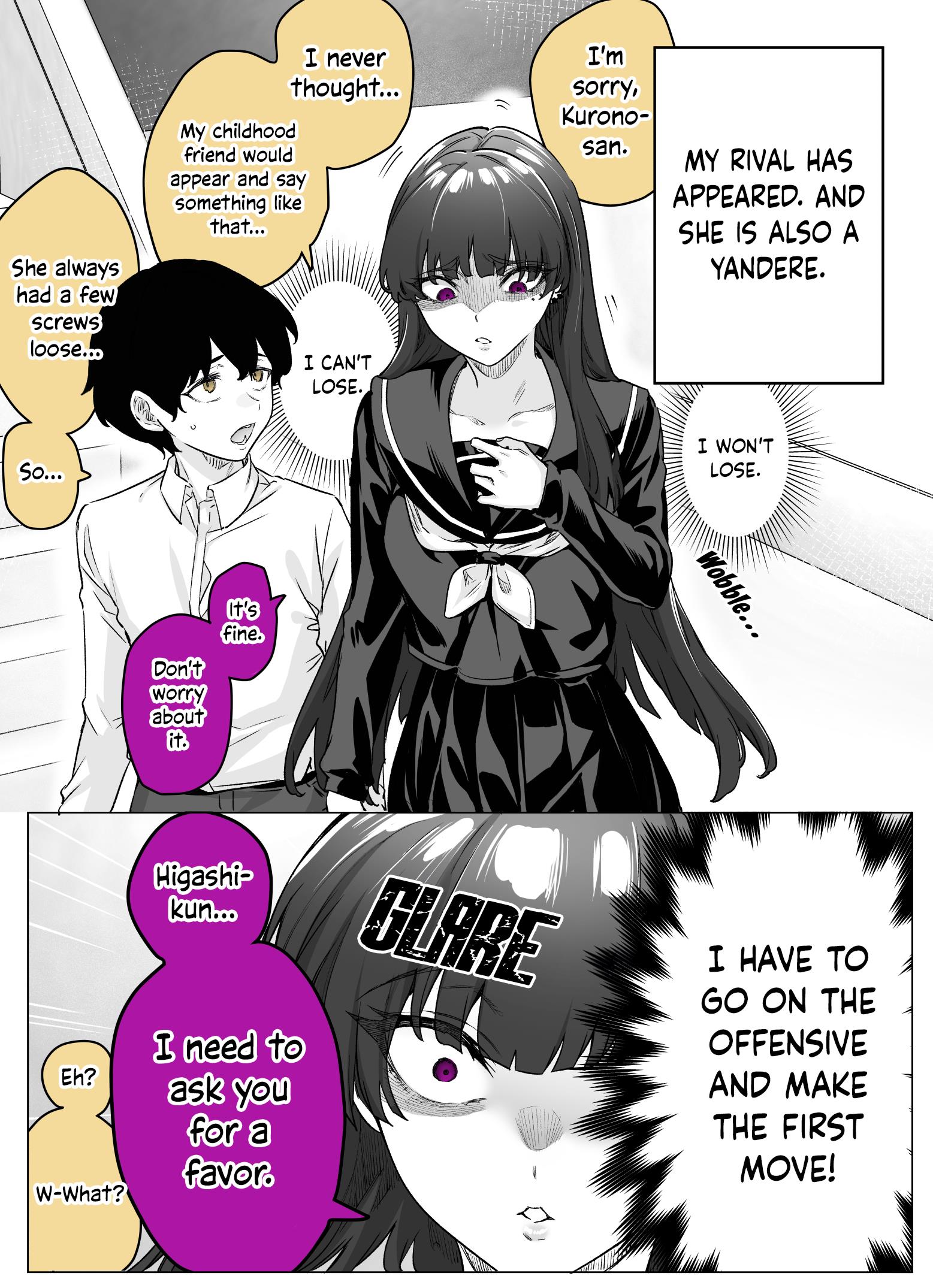 I Thought She Was a Yandere, but Apparently She’s Even Worse chapter 40 page 1