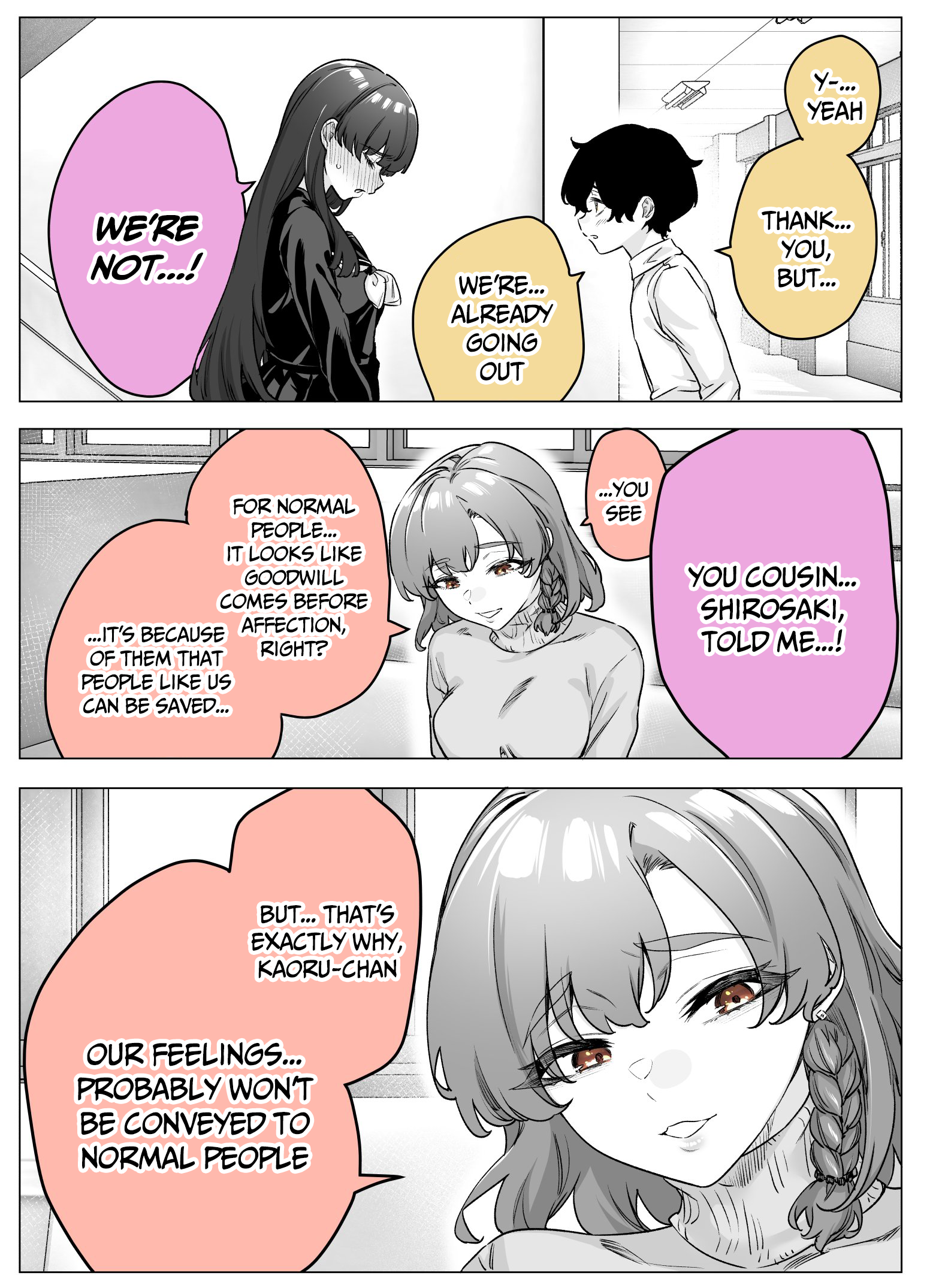 I Thought She Was a Yandere, but Apparently She’s Even Worse chapter 43 page 3