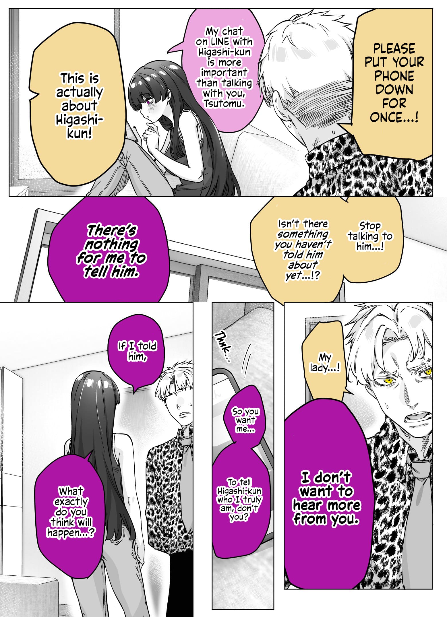 I Thought She Was a Yandere, but Apparently She’s Even Worse chapter 54 page 2