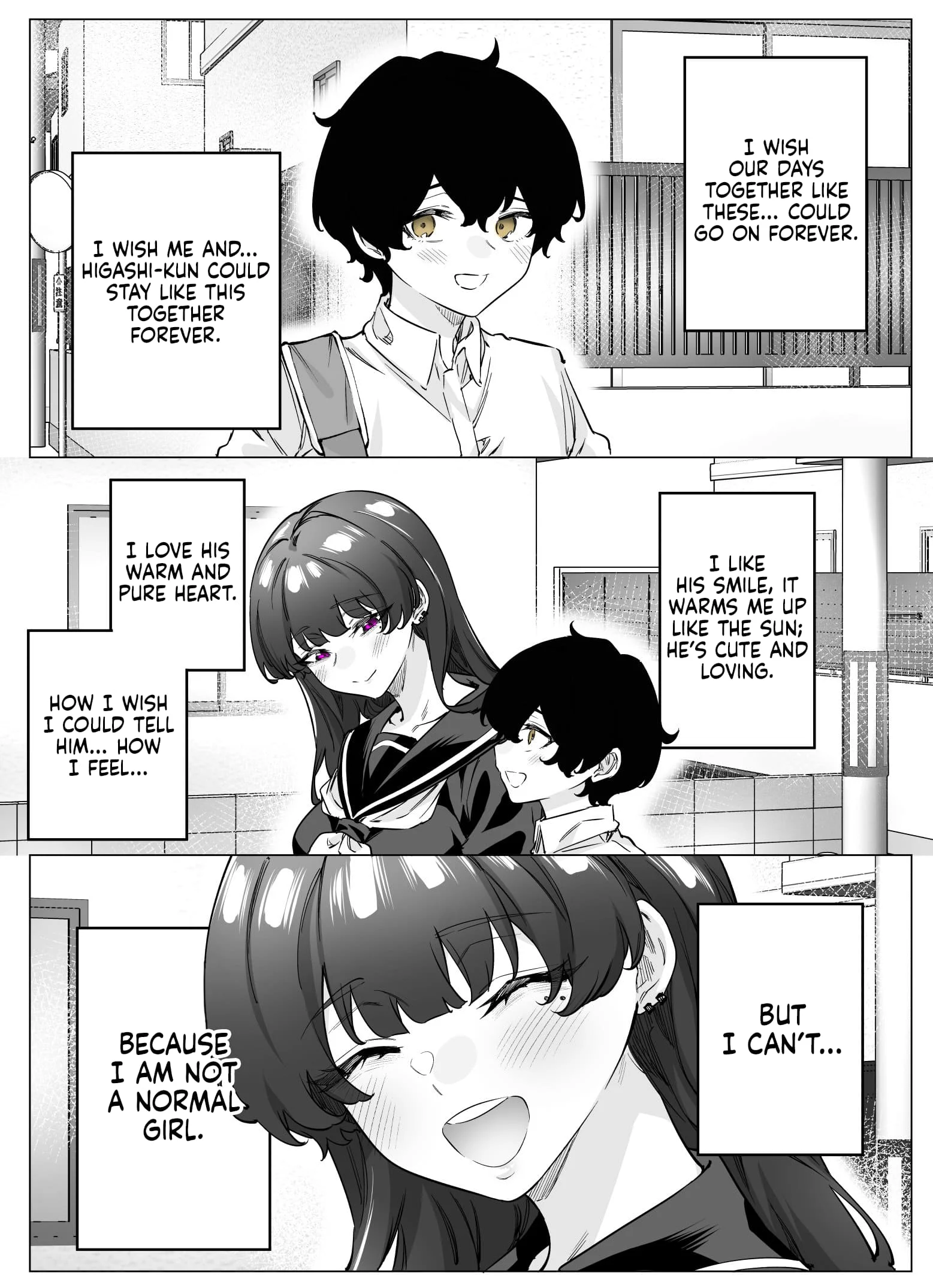 I Thought She Was a Yandere, but Apparently She’s Even Worse chapter 55 page 1