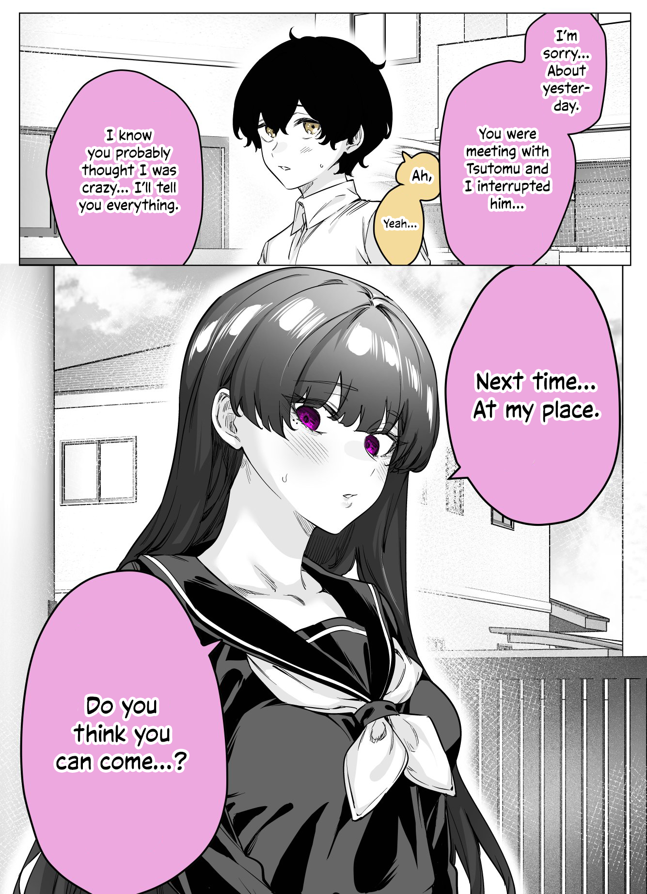 I Thought She Was a Yandere, but Apparently She’s Even Worse chapter 58 page 1