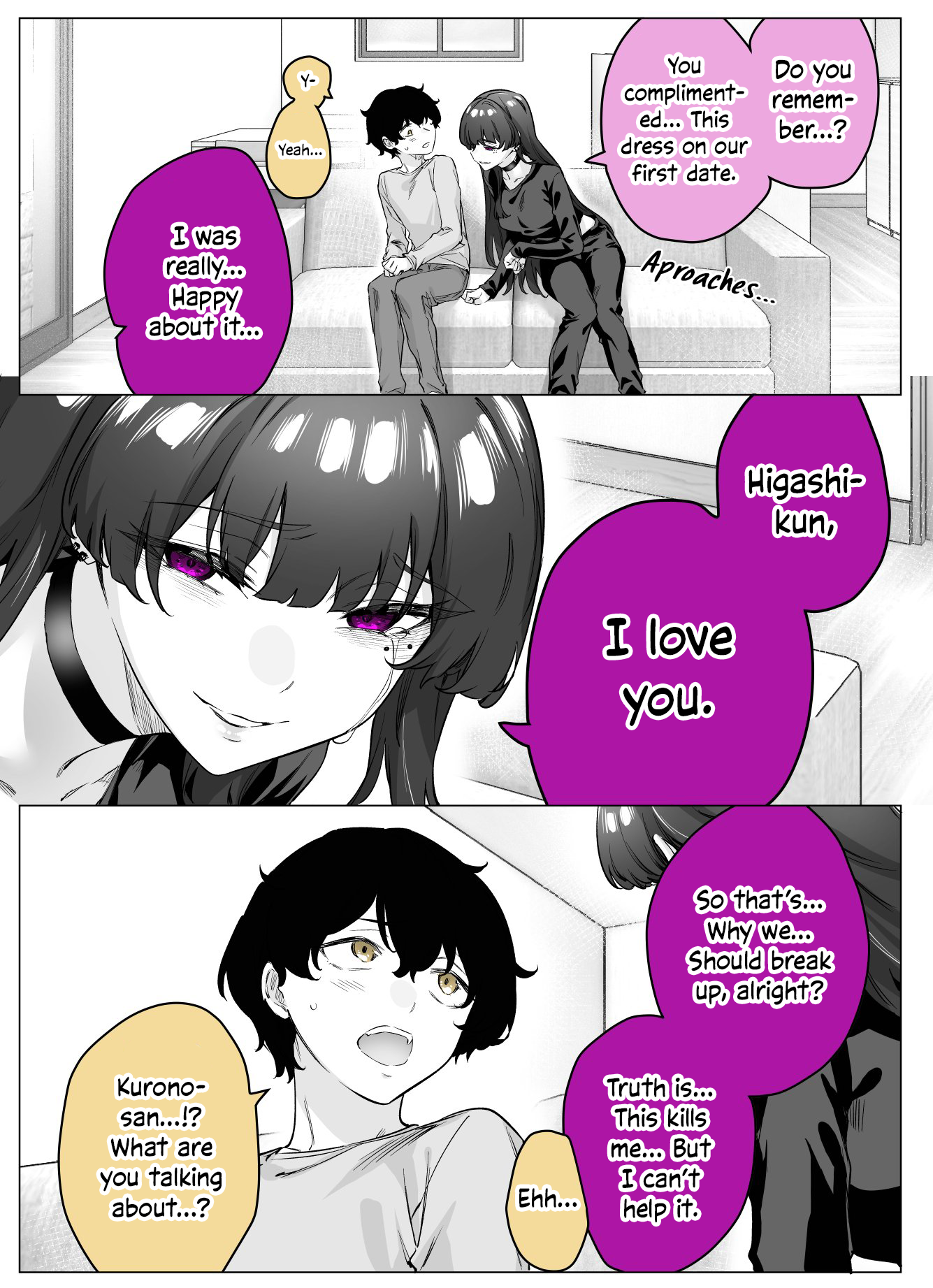 I Thought She Was a Yandere, but Apparently She’s Even Worse chapter 59 page 2