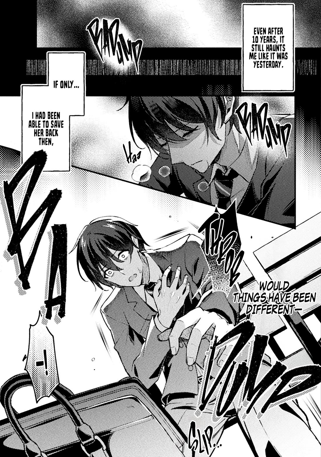 I Time-leaped 10 Years Ago and Saved My Childhood Friend, a Young Lady, and She became My Fiancée chapter 1 page 9