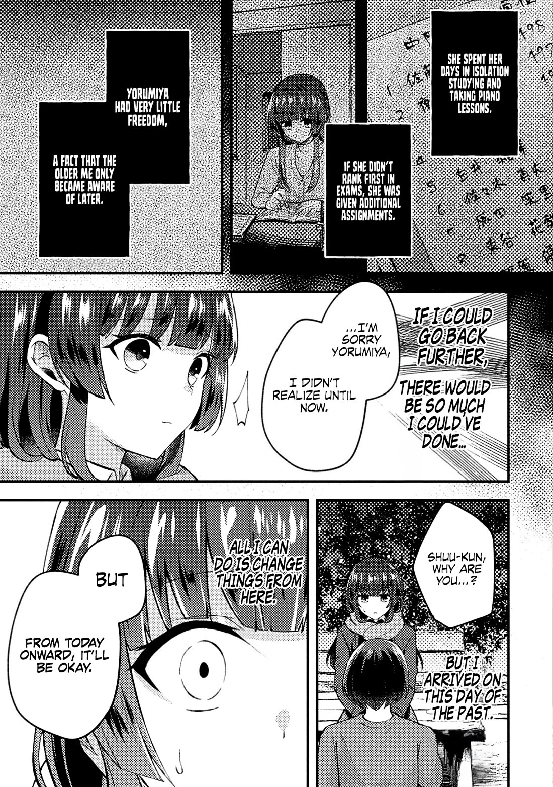 I Time-leaped 10 Years Ago and Saved My Childhood Friend, a Young Lady, and She became My Fiancée chapter 2 page 22