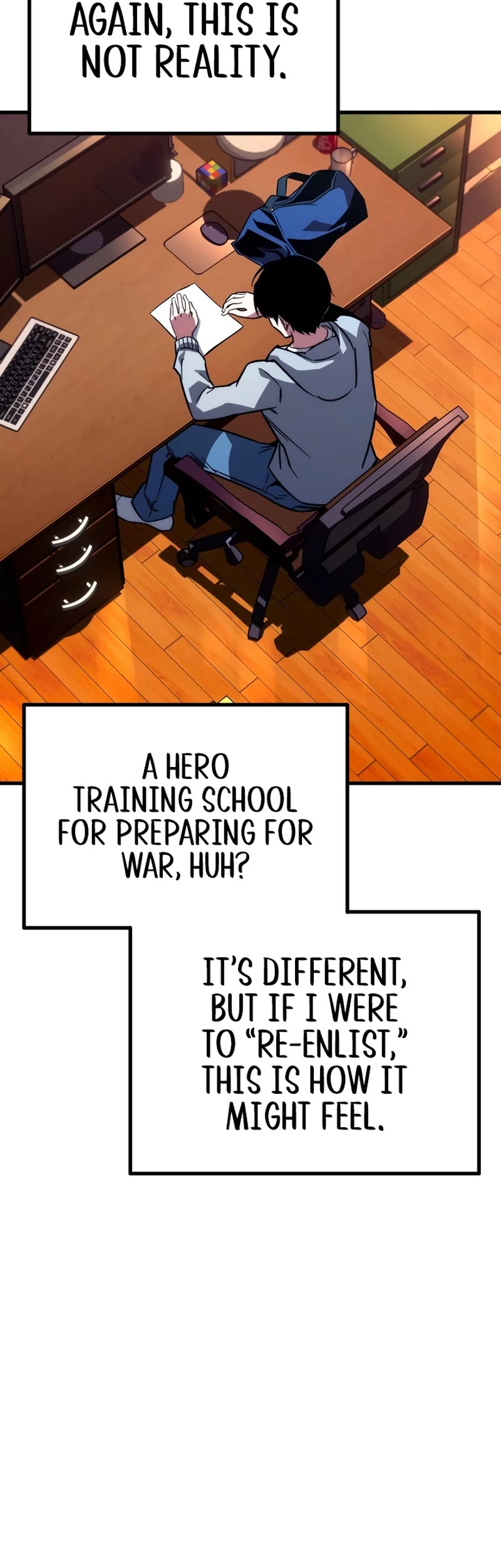 I Took Over the Academy With a Single Sashimi Knife chapter 1 page 36