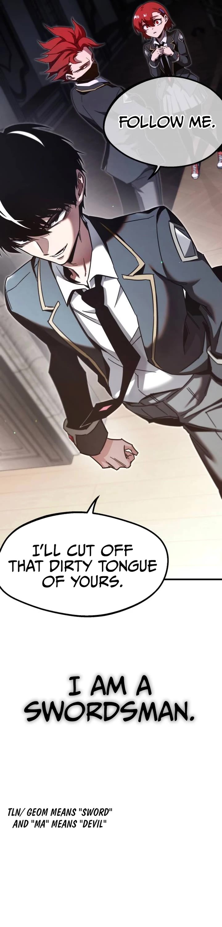 I Took Over the Academy With a Single Sashimi Knife chapter 11 page 59