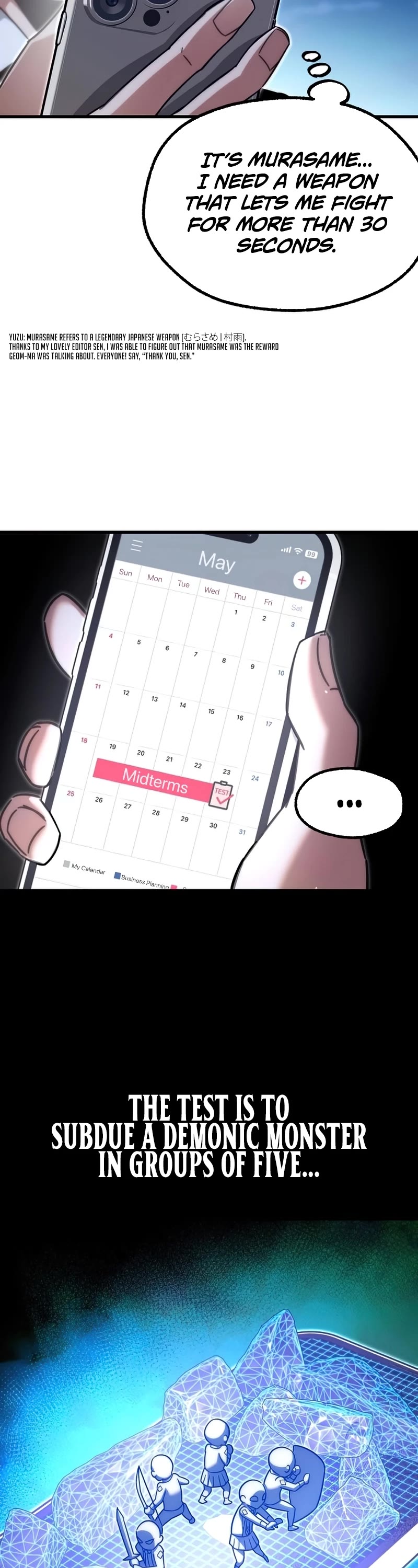 I Took Over the Academy With a Single Sashimi Knife chapter 15 page 30