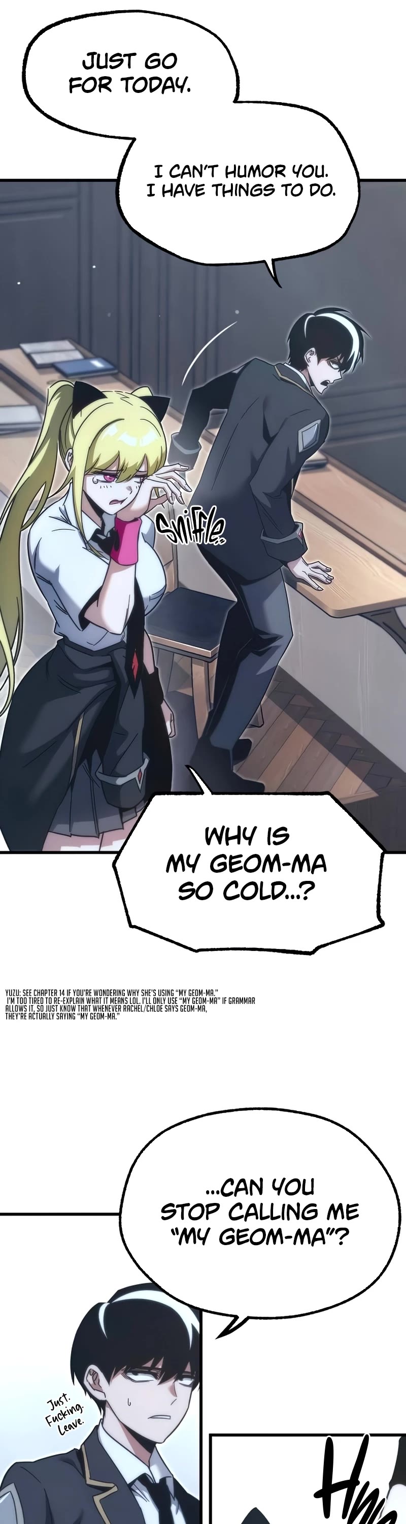 I Took Over the Academy With a Single Sashimi Knife chapter 15 page 58