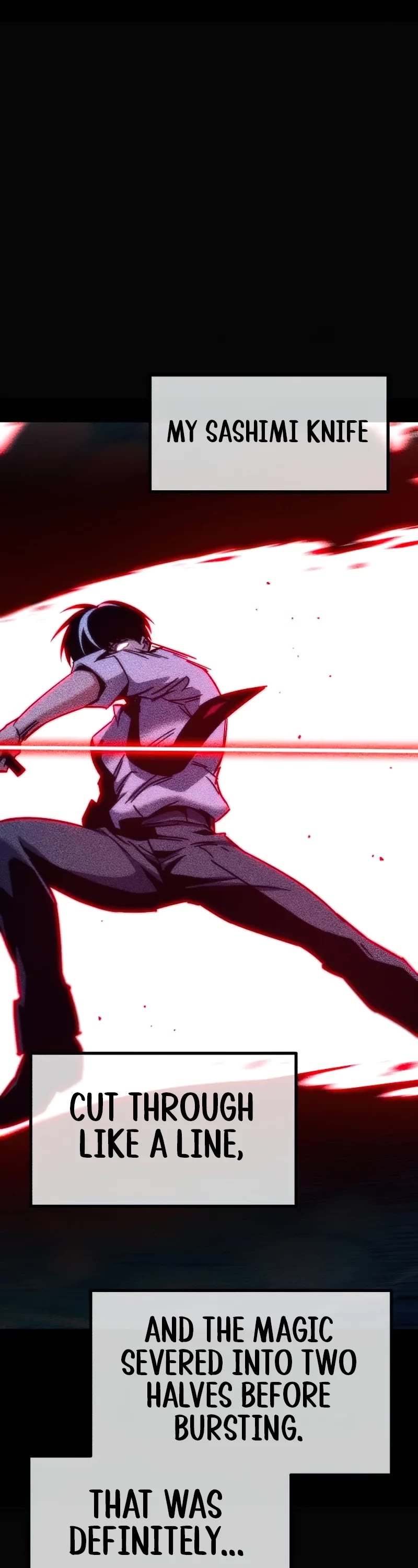 I Took Over the Academy With a Single Sashimi Knife chapter 21 page 56