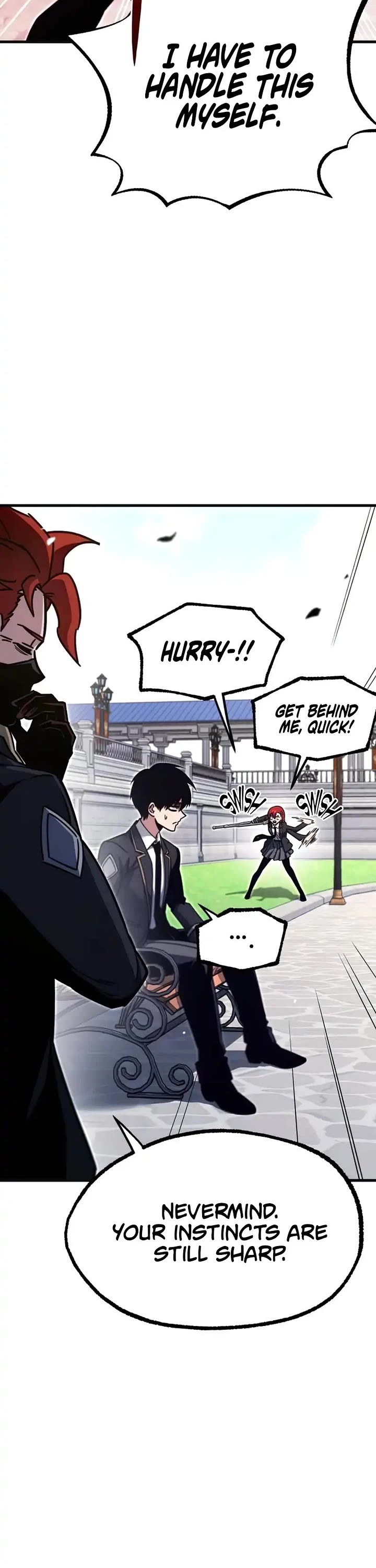 I Took Over the Academy With a Single Sashimi Knife chapter 26 page 57