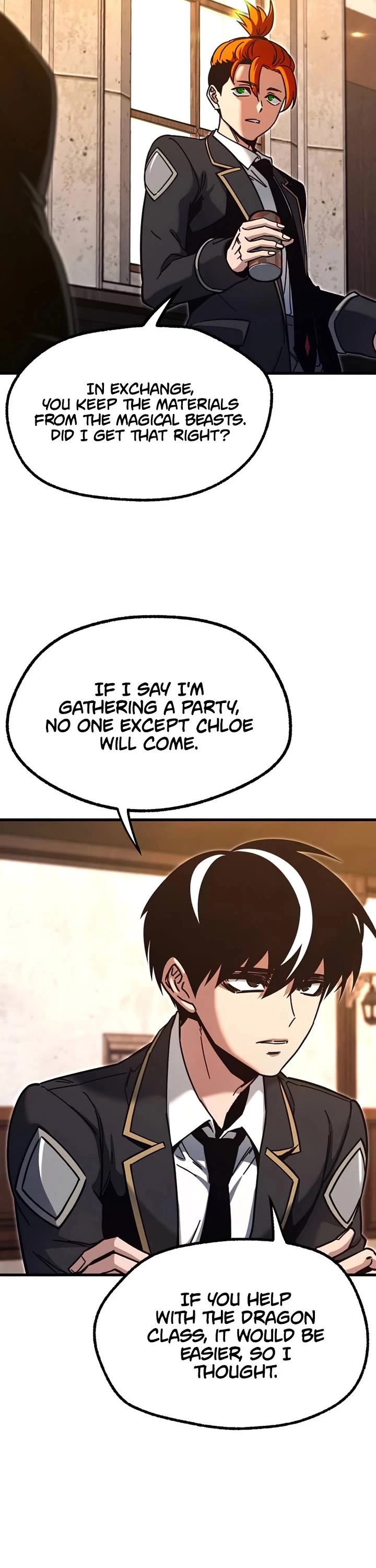 I Took Over the Academy With a Single Sashimi Knife chapter 27 page 33