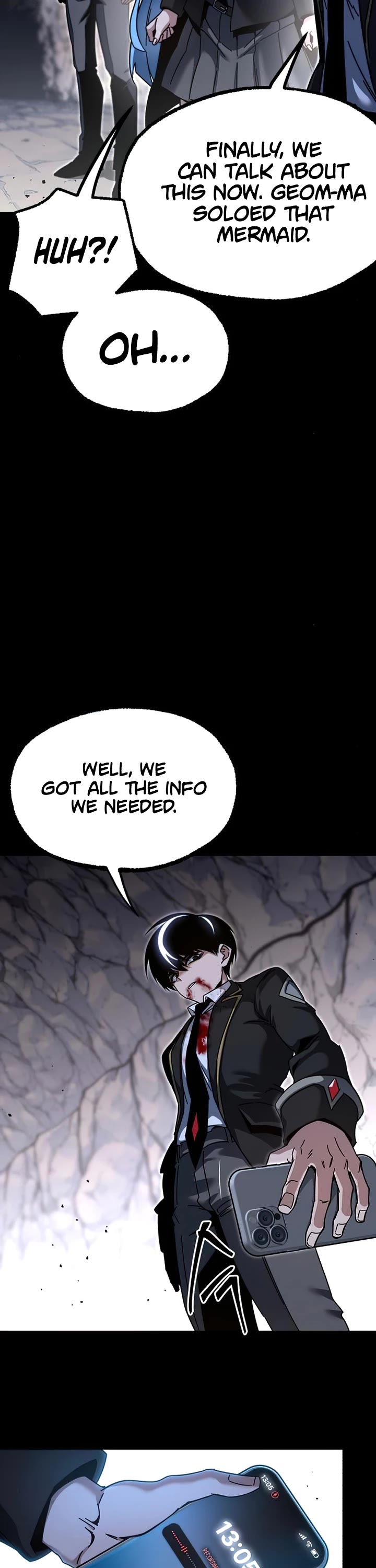 I Took Over the Academy With a Single Sashimi Knife chapter 33 page 54