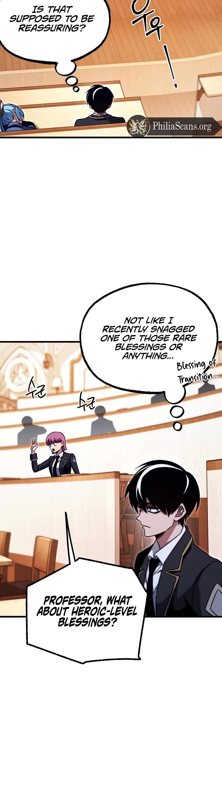 I Took Over the Academy With a Single Sashimi Knife chapter 35 page 45