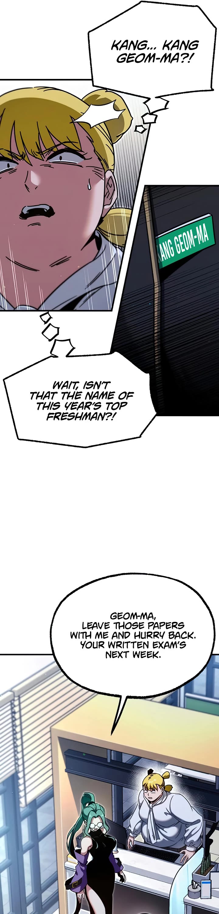 I Took Over the Academy With a Single Sashimi Knife chapter 37 page 22