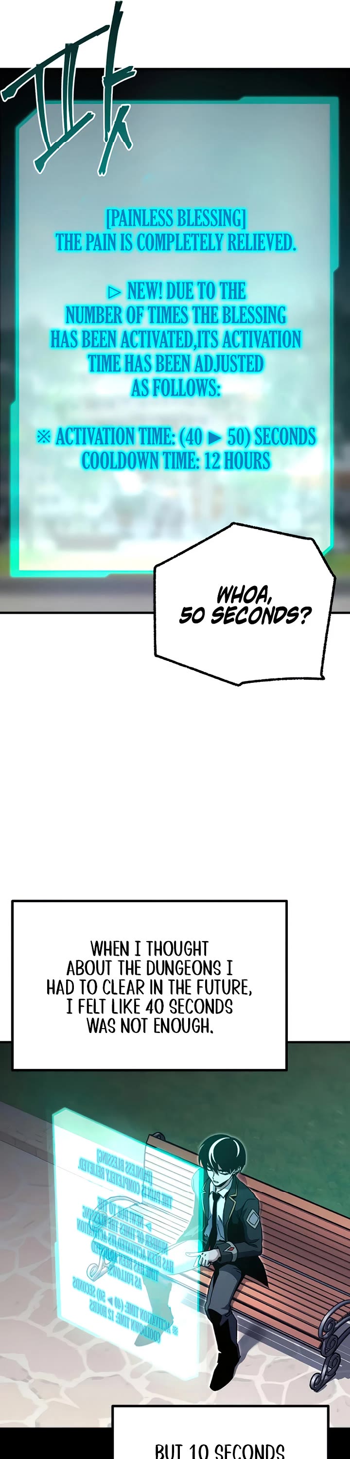 I Took Over the Academy With a Single Sashimi Knife chapter 37 page 38