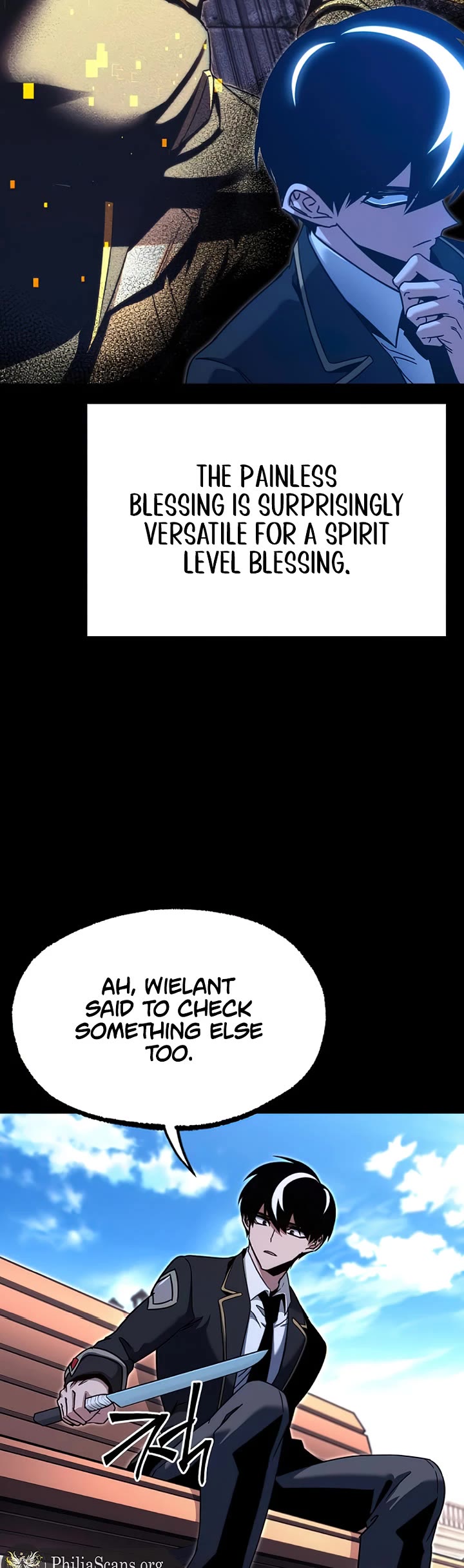 I Took Over the Academy With a Single Sashimi Knife chapter 37 page 40