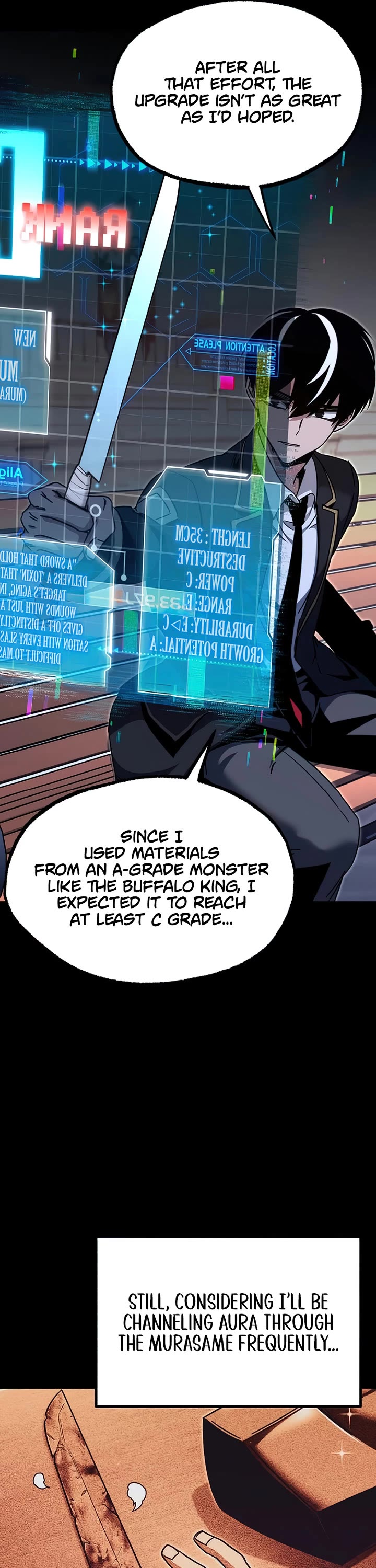 I Took Over the Academy With a Single Sashimi Knife chapter 37 page 42