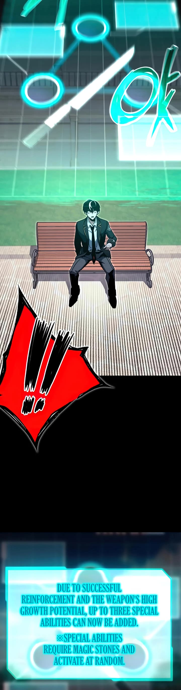 I Took Over the Academy With a Single Sashimi Knife chapter 37 page 44