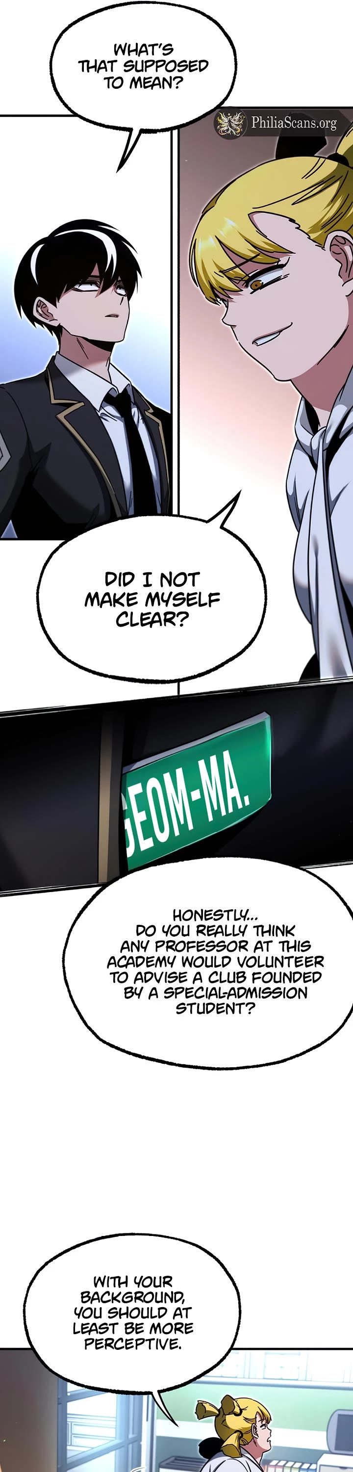 I Took Over the Academy With a Single Sashimi Knife chapter 37 page 6