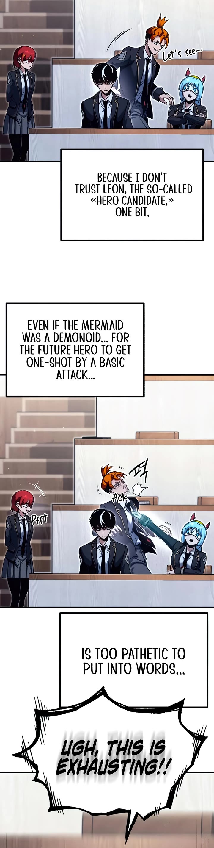 I Took Over the Academy With a Single Sashimi Knife chapter 38 page 16