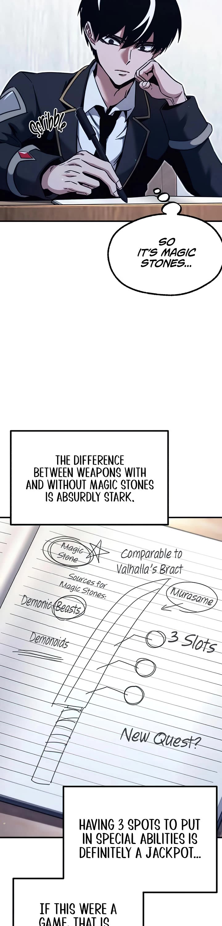 I Took Over the Academy With a Single Sashimi Knife chapter 38 page 2